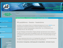 Tablet Screenshot of ae-gmbh.de